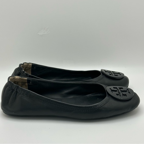 Tory Burch Women Shoes Mini Travel Ballet Flats 6.5 Blk 511558251 Preppy resort - Picture 10 of 14